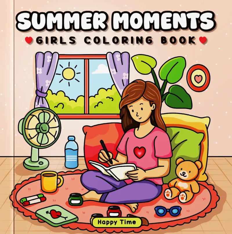Summer coloring book (Professional)