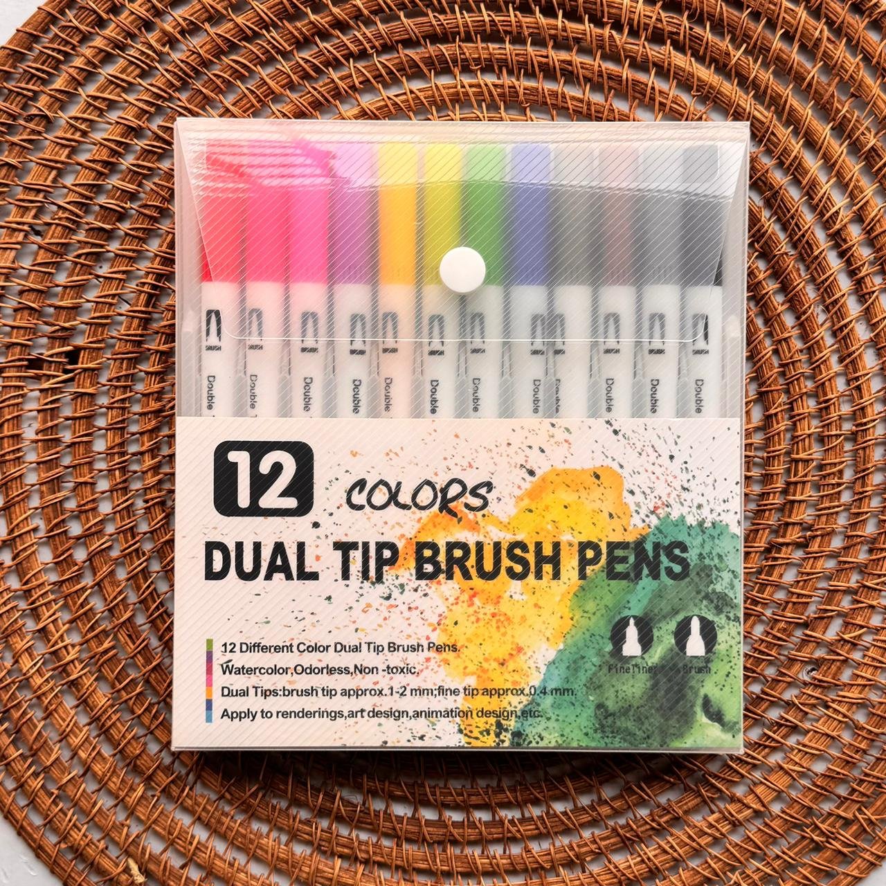 Dual Tip 12 Shades Marker