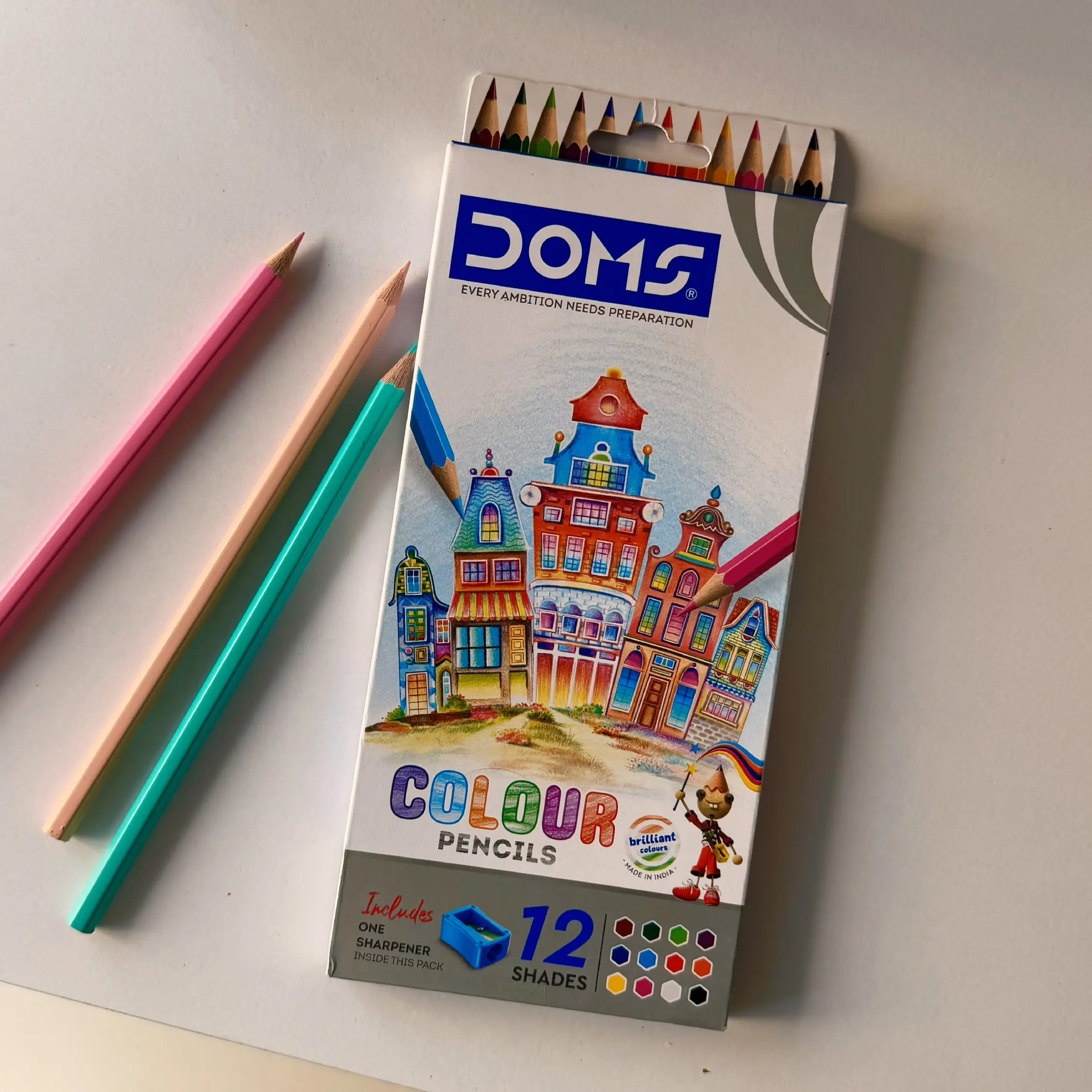 Doms 12 shades pencil colors