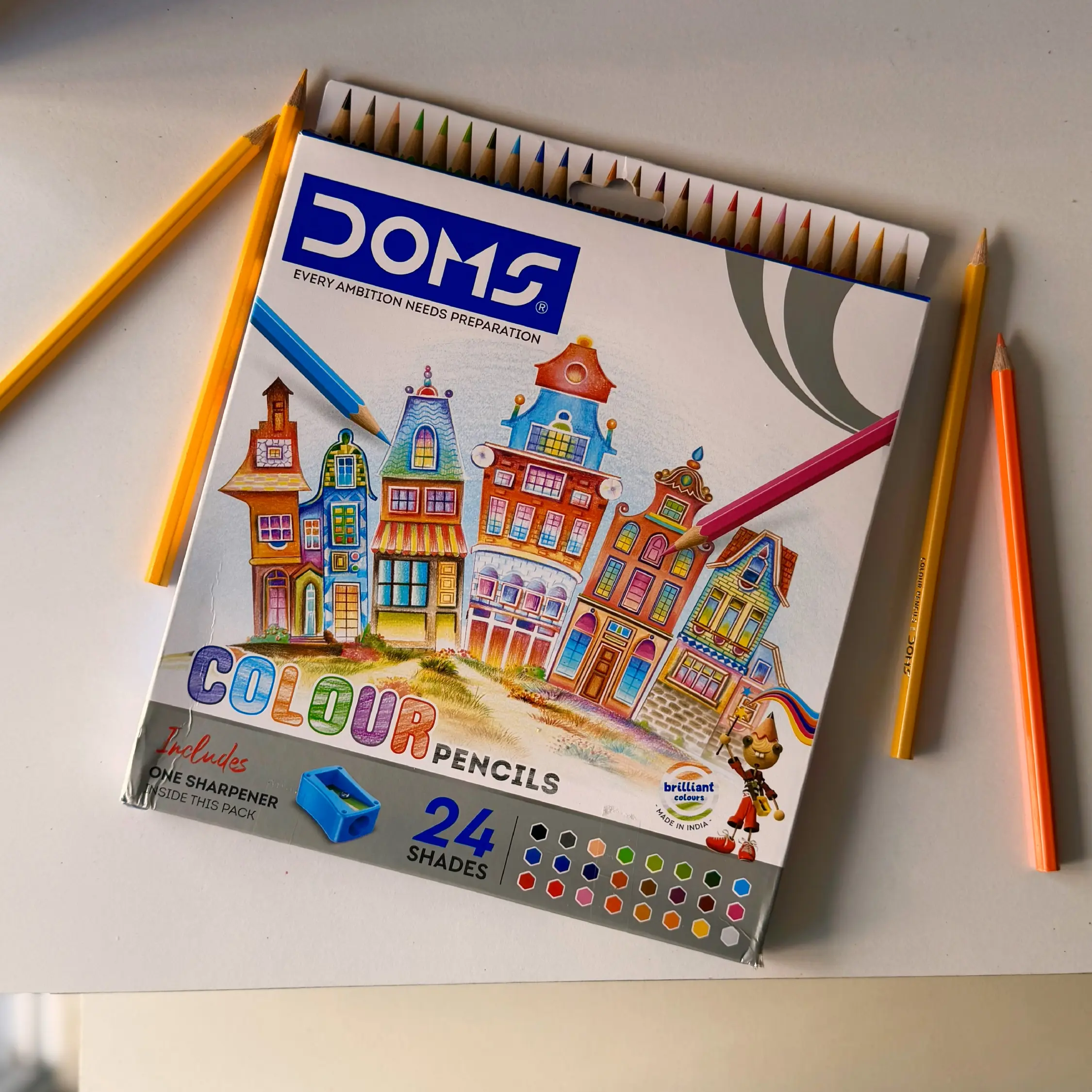 Doms 24 shades pencil