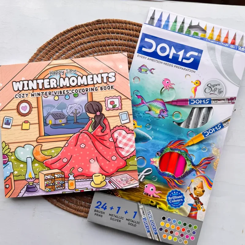 Winter Moments Book + Doms 26 Shades Marker