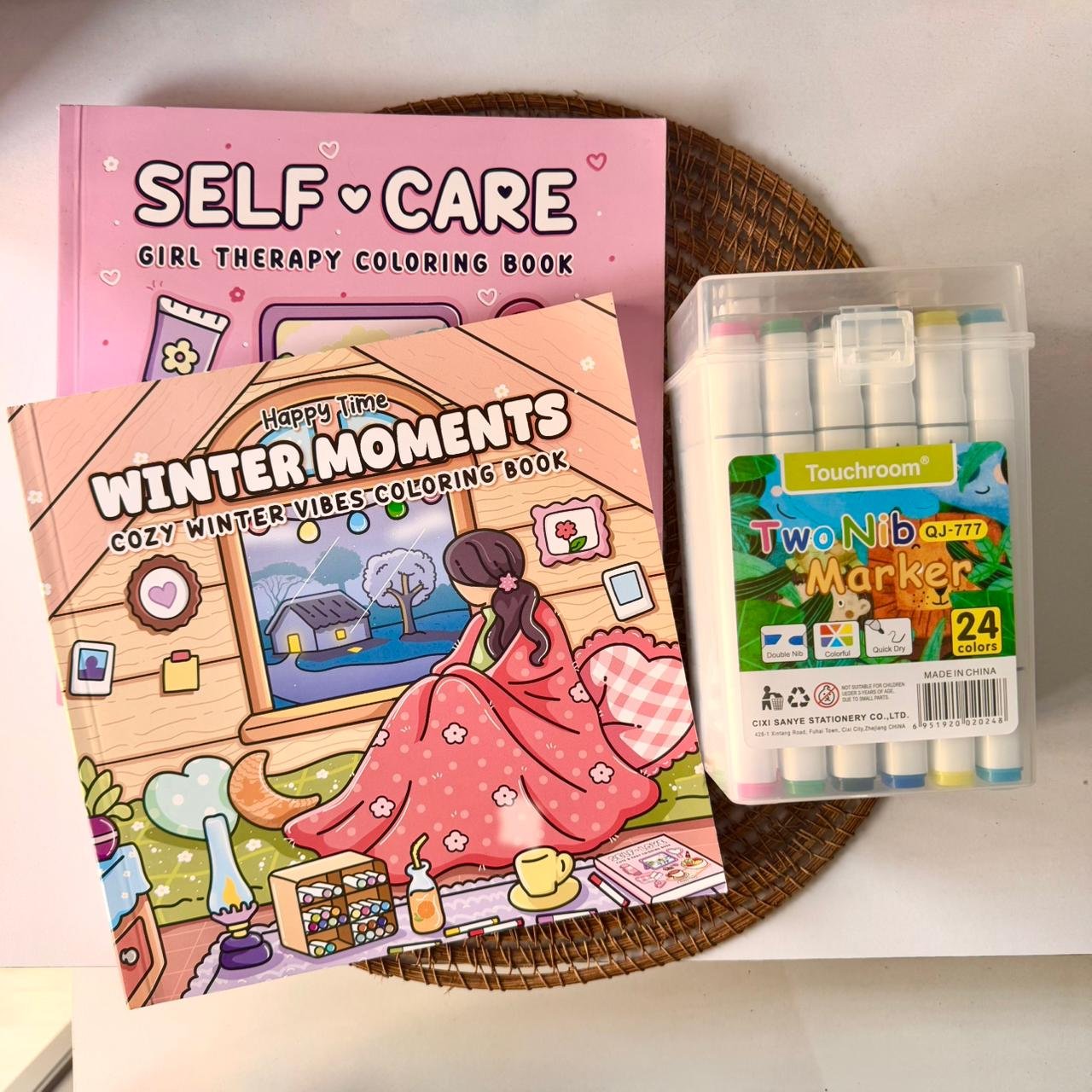 Self Book + Winter Book + Touch Room 24 Shades Marker